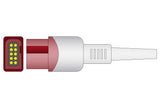 Spacelabs Compatible Reusable Temperature Probe - Adult Skin Sensor 10ft - Pluscare Medical LLC