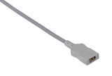 Siemens Compatible Temperature Adapter Cable - Rectangular Dual Pin Connector 10ft - Pluscare Medical LLC