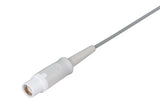 Siemens Compatible Temperature Adapter Cable - Female Mono Plug Connector 1ft - Pluscare Medical LLC