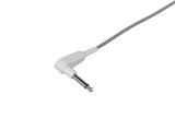 YSI400 Compatible Temperature Adapter Cable - Rectangular Dual Pin Connector 90??10ft - Pluscare Medical LLC