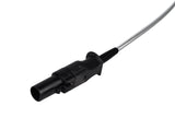 Baxter Compatible Reusable SpO2 Sensor 10ft - Pediatric Soft - Pluscare Medical LLC