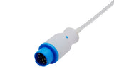 Bruker Compatible Reusable SpO2 Sensor 10ft - Pediatric Soft - Pluscare Medical LLC