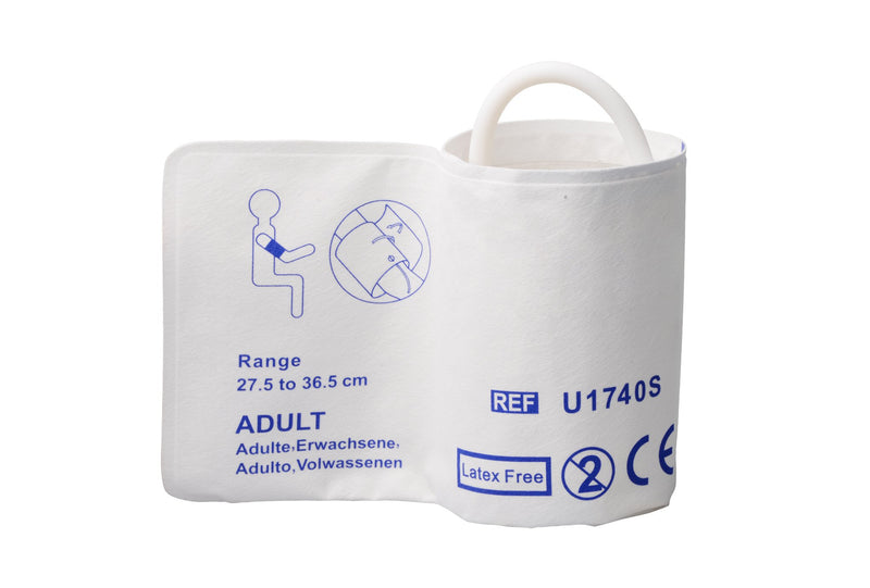Disposable NIBP Cuff - Single Tube Adult 
