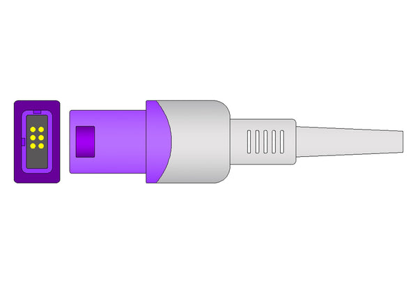 Lohmeier Compatible Reusable SpO2 Sensor 10ft  - Neonatal Wrap - Pluscare Medical LLC