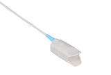 Dolphin Compatible Reusable SpO2 Sensor 3.6ft - Adult Finger - Pluscare Medical LLC