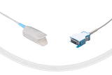 Nihon Kohden Compatible Reusable SpO2 Sensors 10ft Adult Finger
