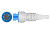 Nihon Kohden Compatible Reusable SpO2 Sensor 10ft - Adult Finger - Pluscare Medical LLC