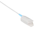 Risingmed Compatible Reusable SpO2 Sensor 10ft - Adult Finger - Pluscare Medical LLC