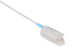 Schiller Compatible Reusable SpO2 Sensor 10ft - Adult Finger - Pluscare Medical LLC