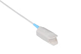 EDAN Compatible Reusable SpO2 Sensor 10ft - Adult Finger - Pluscare Medical LLC