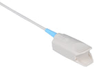 GE-Hellige Compatible Reusable SpO2 Sensor 10ft - Adult Finger - Pluscare Medical LLC