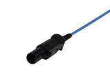 Novametrix Compatible Reusable SpO2 Sensor 10ft - Adult Soft - Pluscare Medical LLC