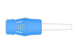GE OxyTip+ Compatible Disposable SpO2 Sensor Adhesive Textile - Adult (>40Kg) Box of 24pcs - Pluscare Medical LLC