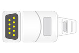 Novametrix Compatible Disposable SpO2 Sensor Adhesive Textile - Infant (3-20Kg) Box of 24pcs - Pluscare Medical LLC