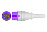 Mindray RD Rainbow SET SpO2 Interface Cable - Male 8-pin Round Connector - Pluscare Medical LLC