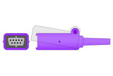Philips-Oximax Compatible SpO2 Interface Cable - 10ft - Pluscare Medical LLC