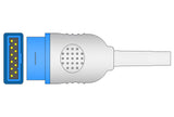 GE RD Rainbow SET SpO2 Interface Cable - Flat 11-pin Dual-keyed Connector - Pluscare Medical LLC