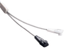 Solaris Compatible Reusable SpO2 Sensor 10ft - All types of patients Multi-site - Pluscare Medical LLC