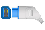 Nihon Kohden Compatible Reusable SpO2 Sensor 10ft - All types of patients Multi-site - Pluscare Medical LLC