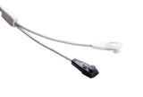 Lohmeier Compatible Reusable SpO2 Sensor 10ft - All types of patients Multi-site - Pluscare Medical LLC
