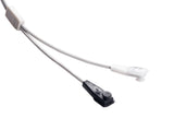 Solaris Compatible Reusable SpO2 Sensor 10ft - All types of patients Multi-site - Pluscare Medical LLC