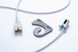 Masimo Compatible Reusable SpO2 Sensor 3.6ft - Adult Ear Clip - Pluscare Medical LLC