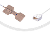 MEK Compatible Disposable SpO2 Sensor Adhesive Textile  - Adult (>40Kg) Box of 24pcs - Pluscare Medical LLC