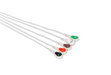 Mindray Compatible ECG Telemetry Leadwires - 5 Leads Snap - Pluscare Medical LLC