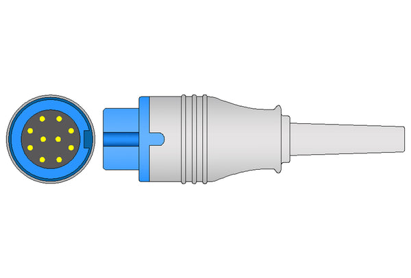 Biocare Compatible Reusable SpO2 Sensor 10ft  - Adult Soft - Pluscare Medical LLC