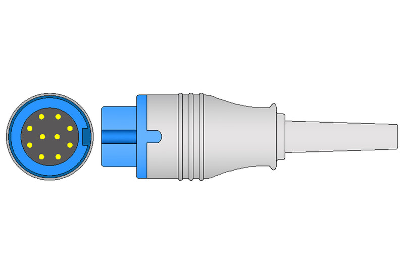 Biocare Compatible Reusable SpO2 Sensor 10ft  - Adult Soft - Pluscare Medical LLC