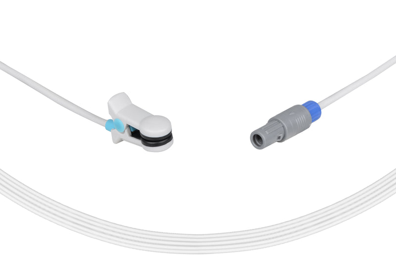 Mindray Compatible Reusable SpO2 Sensor 10ft  - Adult Ear Clip - Pluscare Medical LLC