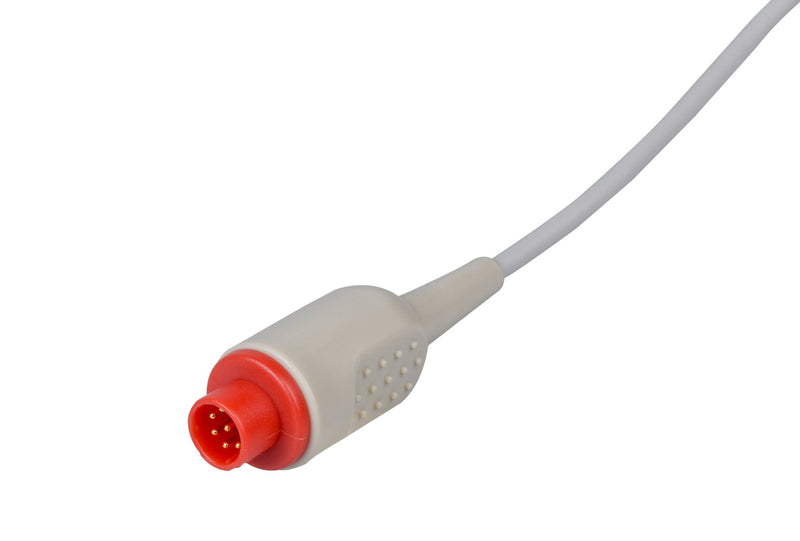 Bionet Compatible One Piece Reusable ECG Cable - 3 Leads Grabber - Pluscare Medical LLC