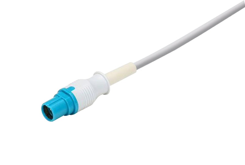 Siemens Compatible One Piece Reusable ECG Cable - 3 Leads Grabber - Pluscare Medical LLC