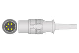 CAS Compatible One Piece Reusable ECG Cable - 3 Leads Snap - Pluscare Medical LLC