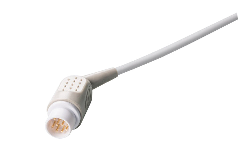 Mennen Compatible One Piece Reusable ECG Cable - 3 Leads Grabber - Pluscare Medical LLC