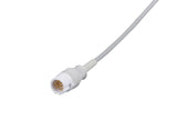 Philips Compatible One Piece Reusable ECG Cable - 3 Leads Snap - Pluscare Medical LLC