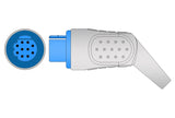 Artema Compatible One Piece Reusable ECG Cable - 3 Leads Grabber - Pluscare Medical LLC