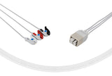 GE Compatible ECG Telemetry Cables 3 Leads Grabber