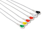 GE Compatible ECG Telemetry cable - 6 Leads Snap - Pluscare Medical LLC