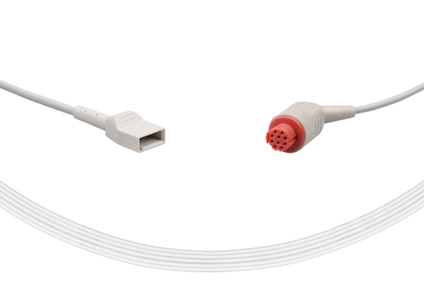 Datex Compatible IBP Adapter Cable-650-217 Utah Connector