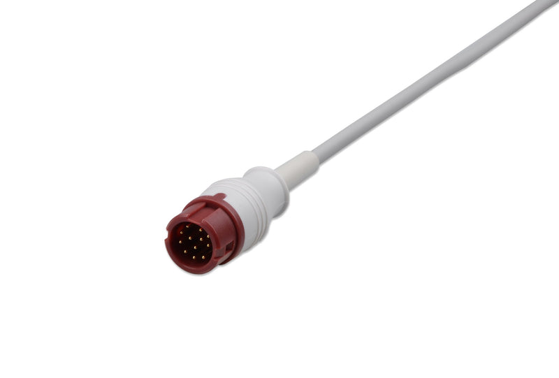 Philips Compatible IBP Adapter Cable - B. Braun Connector - Pluscare Medical LLC