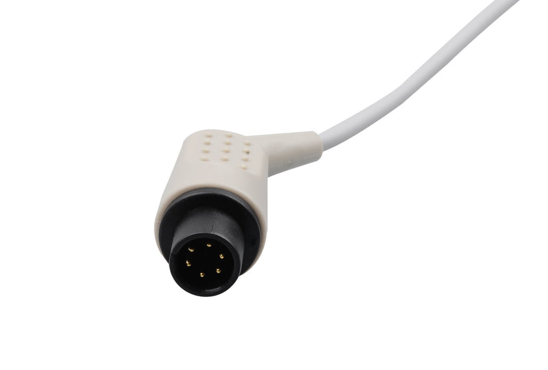 MEK Compatible IBP Adapter Cable - Edwards Connector - Pluscare Medical LLC