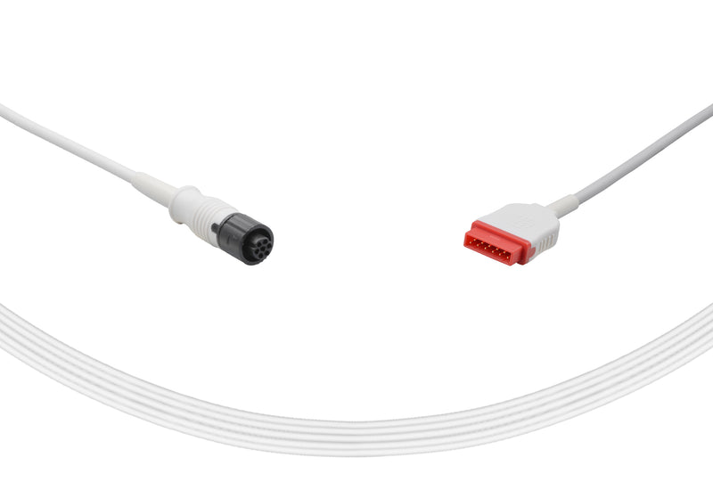Marquette Compatible IBP Adapter Cable Medex Logical Connector