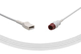 Mindray Compatible IBP Adapter Cable-115-017849-00 Utah Connector