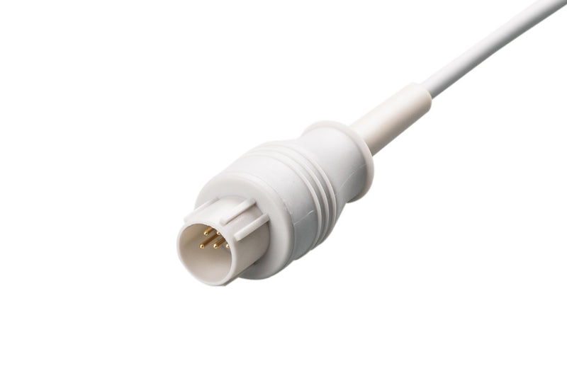 Nihon Kohden Compatible IBP Adapter Cable - B. Braun Connector - Pluscare Medical LLC