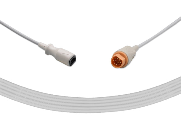 Siemens Compatible IBP Adapter Cable Medex Abbott Connector