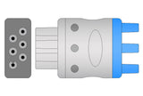 Colin Compatible Reusable ECG Lead Wire - 3 Leads Snap - Pluscare Medical LLC