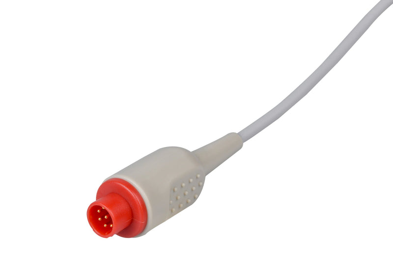 Colin Compatible Reusable ECG Lead Wire - 5 Leads Grabber - Pluscare Medical LLC