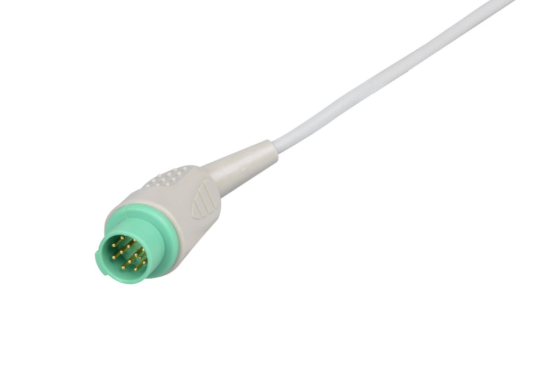 Mennen Compatible ECG Trunk Cables - 3 Leads/Din Style 3-pin - Pluscare Medical LLC