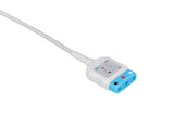 Marquette Compatible ECG Trunk cable - 3 Leads/Din Style 3-pin - Pluscare Medical LLC